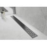 Mexen Flat M12 odpływ liniowy 80 cm, czarny - 1721080-15