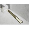 Mexen Flat M13 maskownica 2w1 do odpływu liniowego 100 cm, złota - 1519100