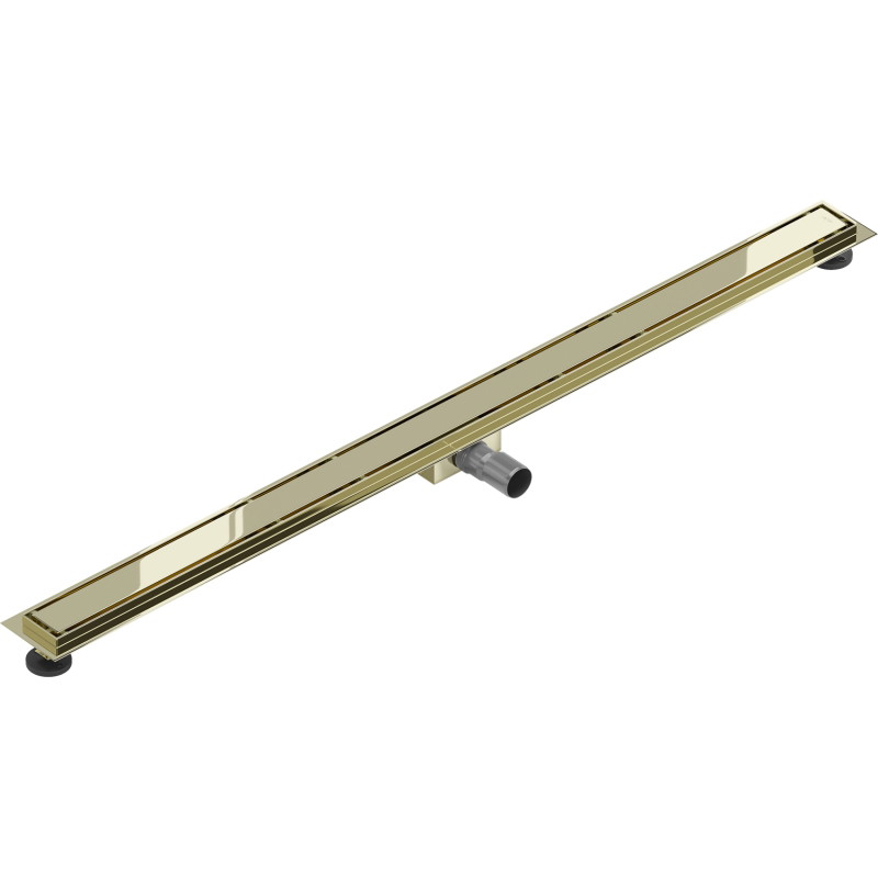 Mexen Flat M13 odpływ liniowy 2w1 110 cm, złoty - 1510110