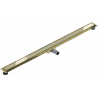 Mexen Flat M13 odpływ liniowy 2w1 120 cm, złoty - 1510120