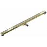 Mexen Flat M13 odpływ liniowy 2w1 130 cm, złoty - 1510130