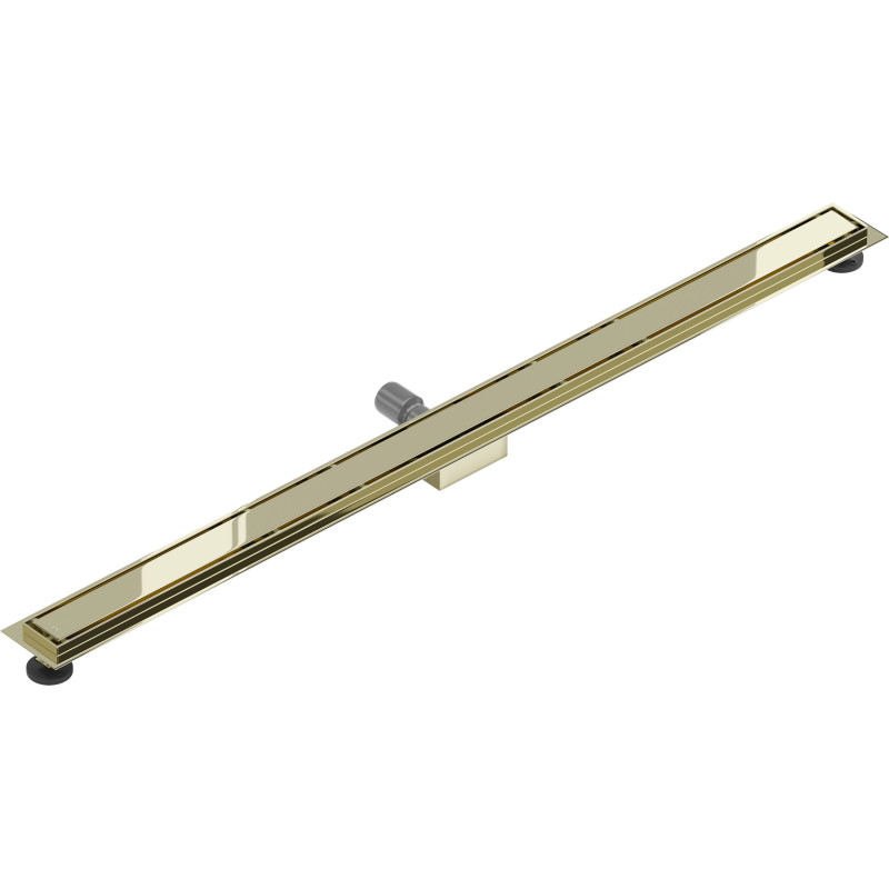 Mexen Flat M13 odpływ liniowy 2w1 150 cm, złoty - 1510150