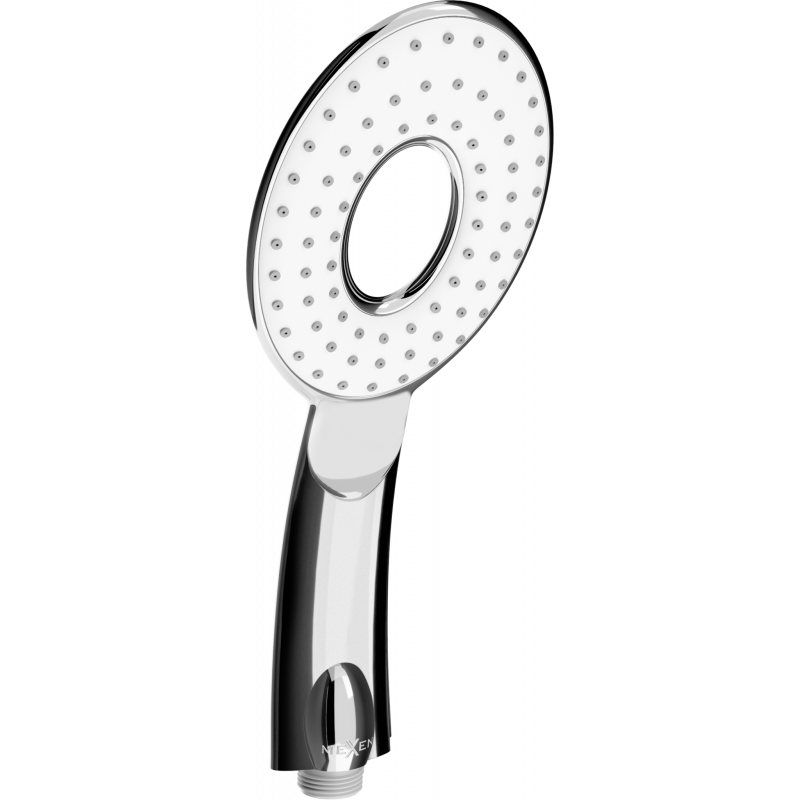 Mexen R-73 rączka prysznicowa 1-funkcyjna, chrom/biała - 79573-02