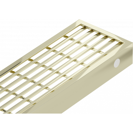 Mexen Flat M33 maskownica do odpływu liniowego 60 cm, złota - 1533060