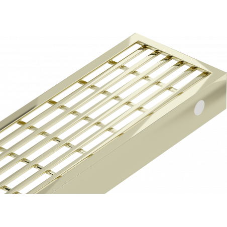 Mexen Flat M33 maskownica do odpływu liniowego 80 cm, złota - 1533080
