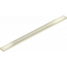 Mexen Flat M33 maskownica do odpływu liniowego 80 cm, złota - 1533080