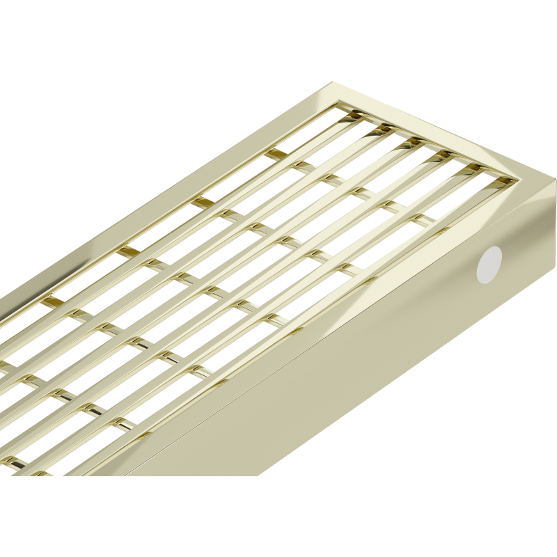 Mexen Flat M33 maskownica do odpływu liniowego 90 cm, złota - 1533090