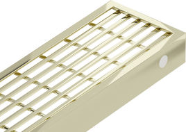 Mexen Flat M33 maskownica do odpływu liniowego 90 cm, złota - 1533090