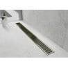 Mexen Flat M33 maskownica do odpływu liniowego 90 cm, złota - 1533090