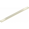 Mexen Flat M33 maskownica do odpływu liniowego 90 cm, złota - 1533090