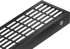 Mexen Flat M33 maskownica do odpływu liniowego 90 cm, czarna - 1733090
