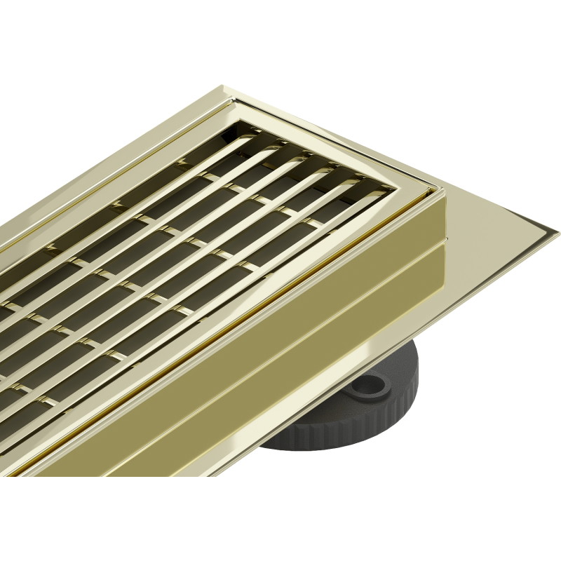 Mexen Flat M33 odpływ liniowy 60 cm, złoty - 1533060-15