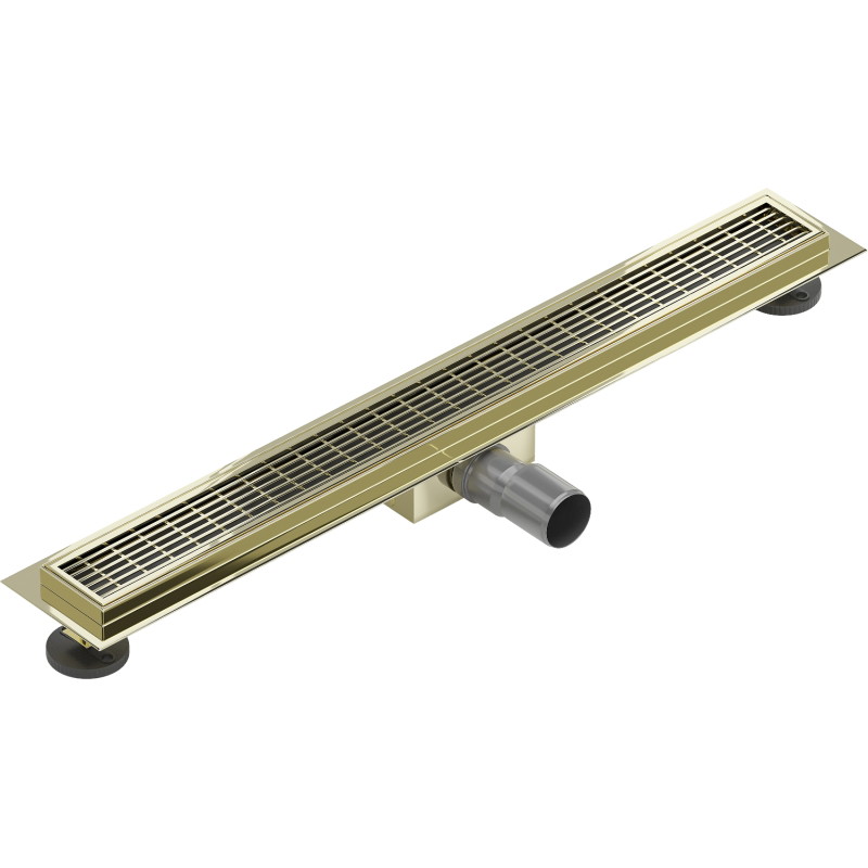 Mexen Flat M33 odpływ liniowy 70 cm, złoty - 1533070-15