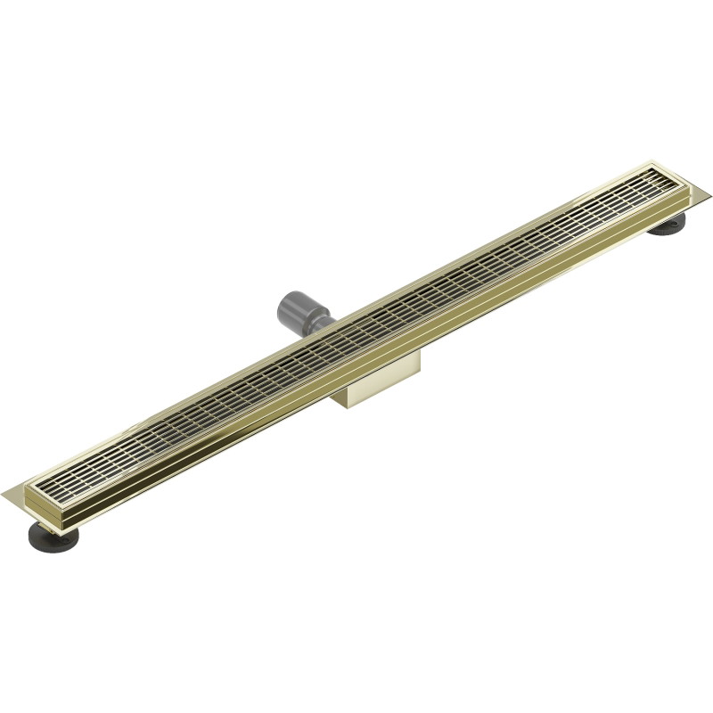 Mexen Flat M33 odpływ liniowy 80 cm, złoty - 1533080-15