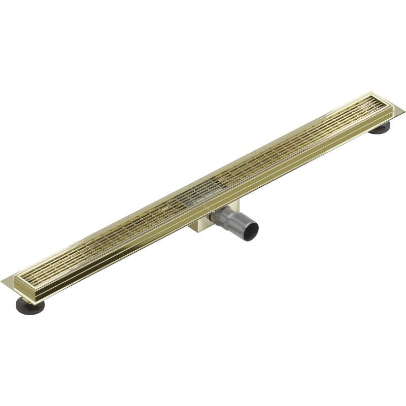 Mexen Flat M33 odpływ liniowy 100 cm, złoty - 1533100-15