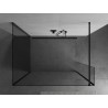 Mexen Kioto ścianka prysznicowa Walk-in 120 x 120 x 40 cm, transparent, czarna - 800-120-120-221-70-00-040