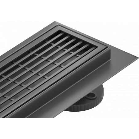 Mexen Flat M33 odpływ liniowy 90 cm, czarny - 1733090-15