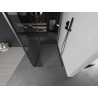 Mexen Kioto ścianka prysznicowa Walk-in 135 x 100 x 40 cm, transparent, gun metal - 800-135-100-221-95-00-040