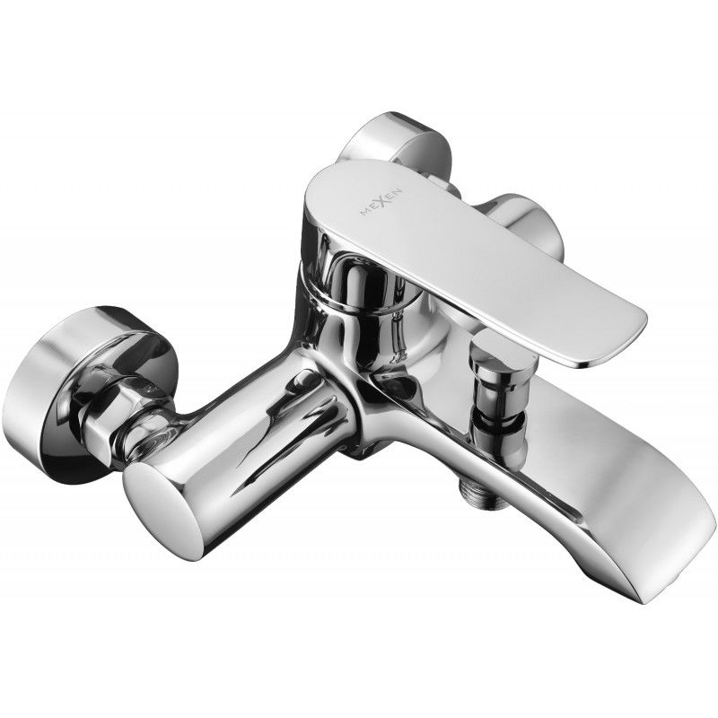 Mexen Pecos bateria wannowa, chrom - 72730-00