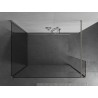 Mexen Kioto ścianka prysznicowa Walk-in 140 x 90 x 40 cm, transparent, nikiel szczotkowany - 800-140-090-221-97-00-040