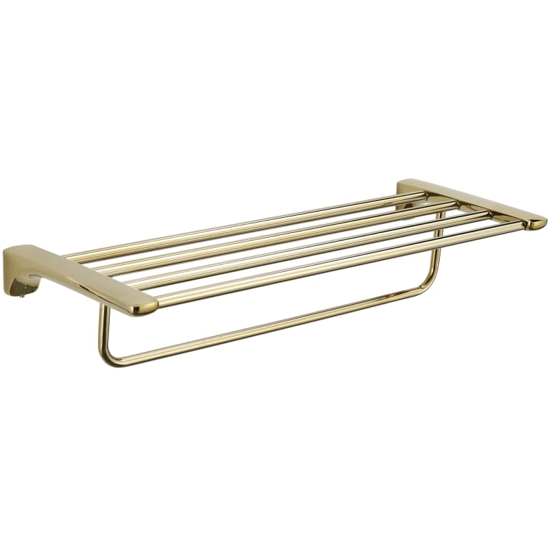 Mexen Lea półka na ręcznik, złota - 7026020-50
