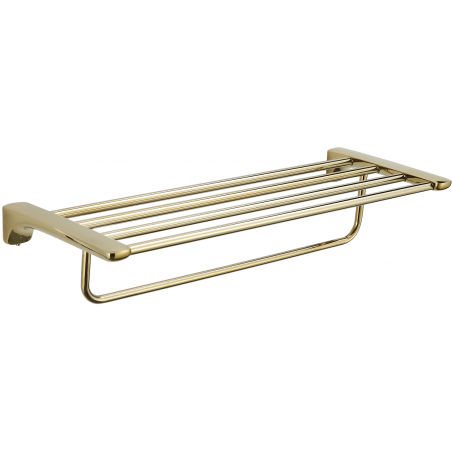 Mexen Lea półka na ręcznik, złota - 7026020-50