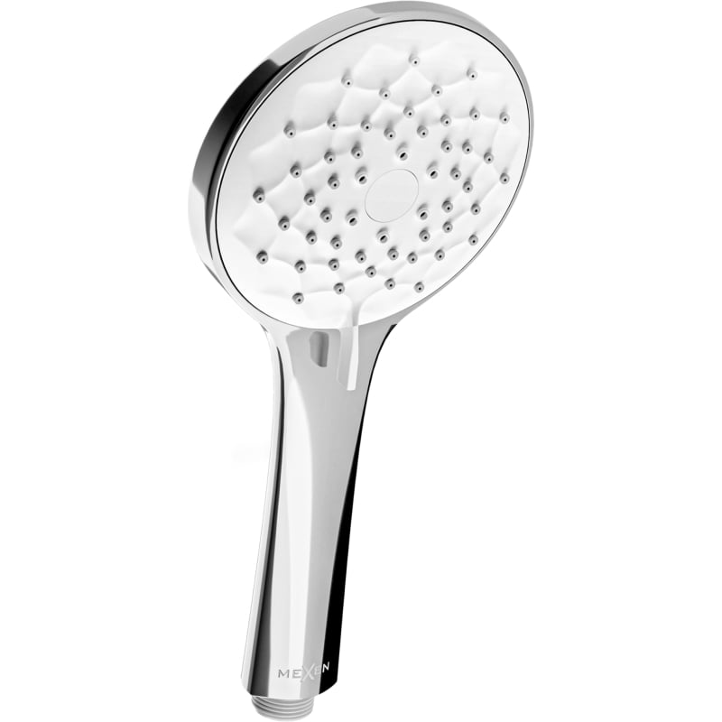 Mexen R-74 rączka prysznicowa 3-funkcyjna, chrom/biała - 79574-00