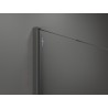 Mexen Kioto ścianka prysznicowa Walk-in 110 x 105 cm, transparent, gun metal - 800-110-202-95-00-105