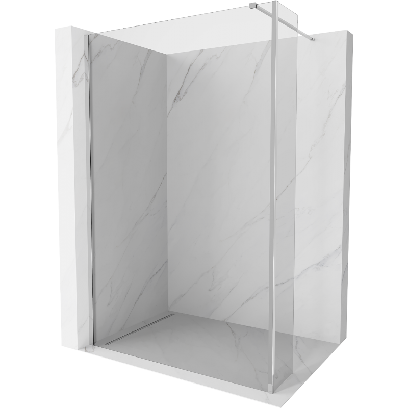 Mexen Kioto ścianka prysznicowa Walk-in 95 x 30 cm, transparent, chrom - 800-095-212-01-00-030