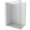 Mexen Kioto ścianka prysznicowa Walk-in 95 x 30 cm, transparent, chrom - 800-095-212-01-00-030