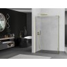 Mexen Kioto ścianka prysznicowa Walk-in 120 x 30 cm, transparent, złota - 800-120-212-50-00-030