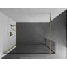 Mexen Kioto ścianka prysznicowa Walk-in 110 x 30 cm, transparent, złota - 800-110-212-50-00-030