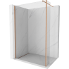 Mexen Kioto ścianka prysznicowa Walk-in 180 x 30 cm, transparent, miedź szczotkowana - 800-180-212-65-00-030