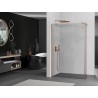 Mexen Kioto ścianka prysznicowa Walk-in 160 x 30 cm, transparent, miedź szczotkowana - 800-160-212-65-00-030