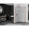 Mexen Kioto ścianka prysznicowa Walk-in 110 x 40 cm, transparent, miedź szczotkowana - 800-110-212-65-00-040