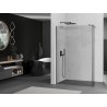 Mexen Kioto ścianka prysznicowa Walk-in 110 x 40 cm, transparent, gun gray szczotkowany - 800-110-212-66-00-040