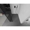Mexen Kioto ścianka prysznicowa Walk-in 150 x 30 cm, transparent, czarna - 800-150-212-70-00-030