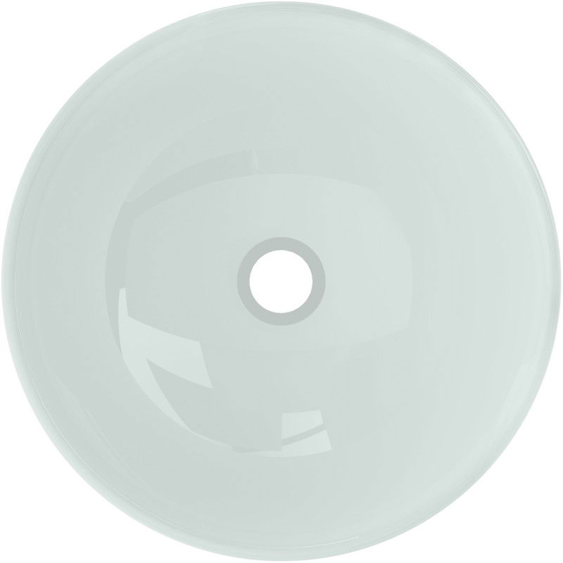 Mexen Mira szklana umywalka nablatowa 42 x 42 cm, biała - 24124230