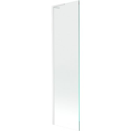 Mexen Next L przesłona wannowa 1-skrzydłowa 50 x 150 cm, transparentna, biała - 895-050-000-03-00-20