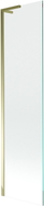 Mexen Next L parawan nawannowy 1-skrzydłowy 50 x 150 cm, transparent, złoty - 895-050-000-03-00-50