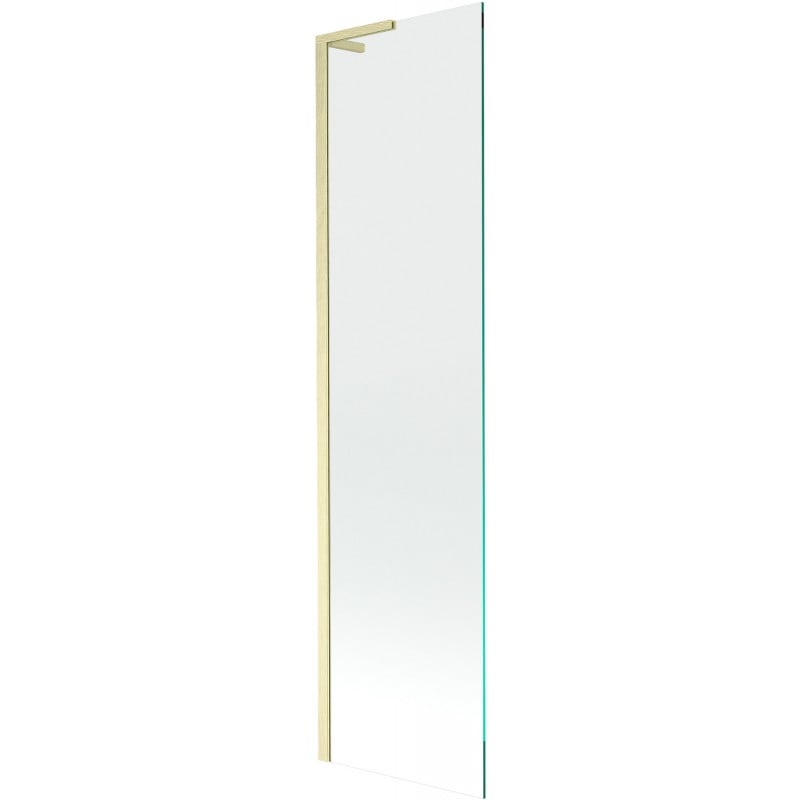 Mexen Next L parawan nawannowy 1-skrzydłowy 50 x 150 cm, transparent, złoty szczotkowany - 895-050-000-03-00-55