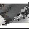 Mexen Next L parawan nawannowy 1-skrzydłowy 50 x 150 cm, transparent, gun gray szczotkowany - 895-050-000-03-00-66