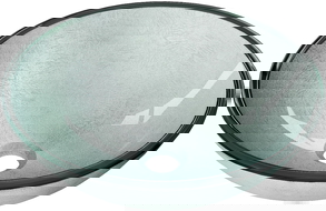 Mexen Mira szklana umywalka nablatowa 42 x 42 cm, srebrna - 24124211