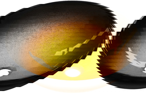 Mexen Mira szklana umywalka nablatowa 42 x 42 cm, złota ciemna - 24124251