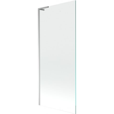 Mexen Next L przegroda wannowa 1-skrzydłowa 80 x 150 cm, przezroczysta, chrom - 895-080-000-03-00-01