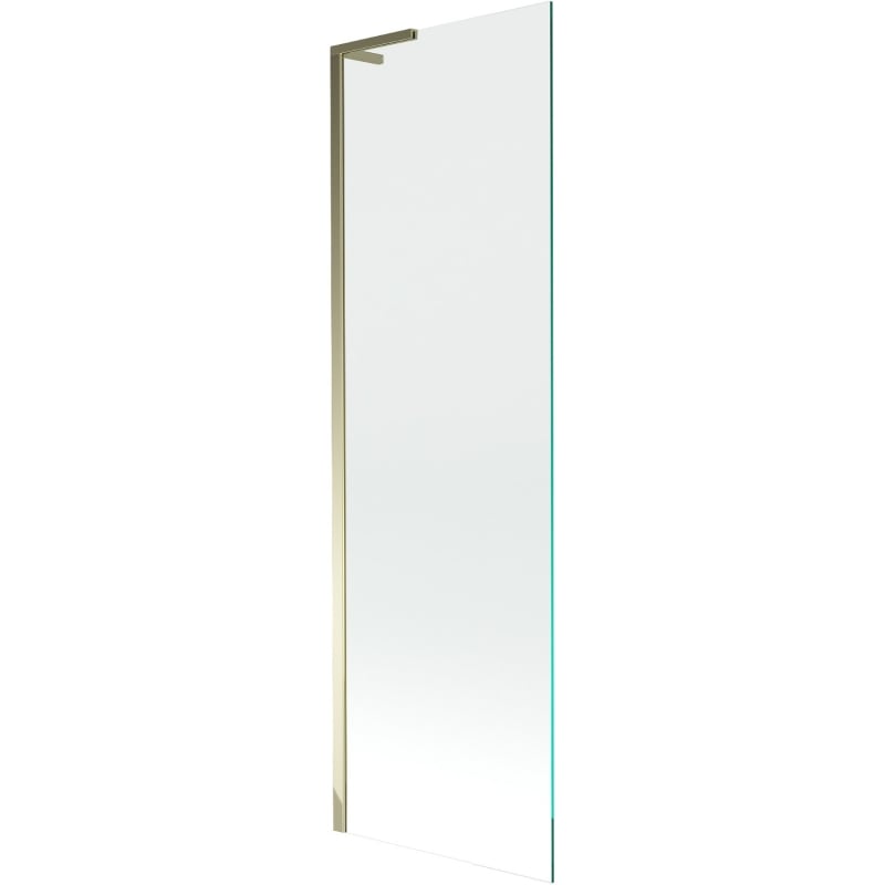 Mexen Next L parawan nawannowy 1-skrzydłowy 60 x 150 cm, transparent, złoty - 895-060-000-03-00-50