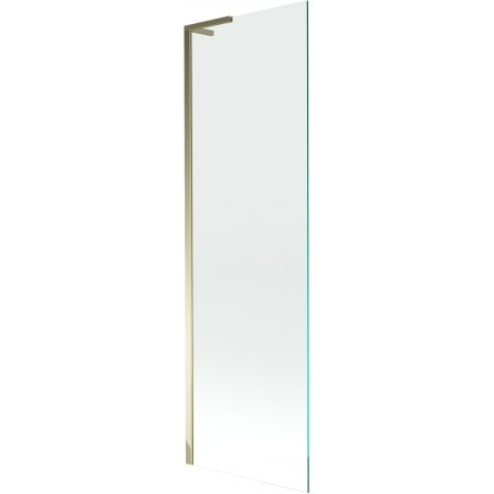 Mexen Next L jedno-skrzydłowy panel nawannowy 60 x 150 cm, przezroczysty, złoty - 895-060-000-03-00-50