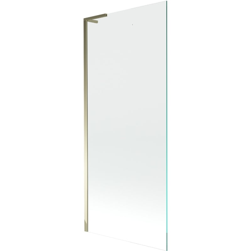 Mexen Next L parawan nawannowy 1-skrzydłowy 80 x 150 cm, transparent, złoty - 895-080-000-03-00-50
