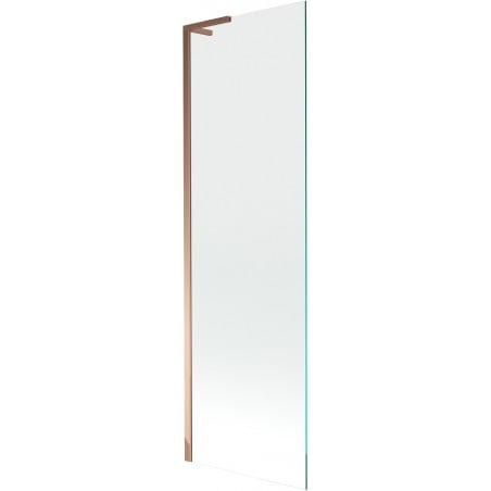 Mexen Next L parawan nawannowy 1-skrzydłowy 60 x 150 cm, transparent, różowe złoto - 895-060-000-03-00-60