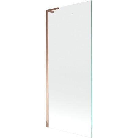 Mexen Next L parawan nawannowy 1-skrzydłowy 80 x 150 cm, transparent, różowe złoto - 895-080-000-03-00-60